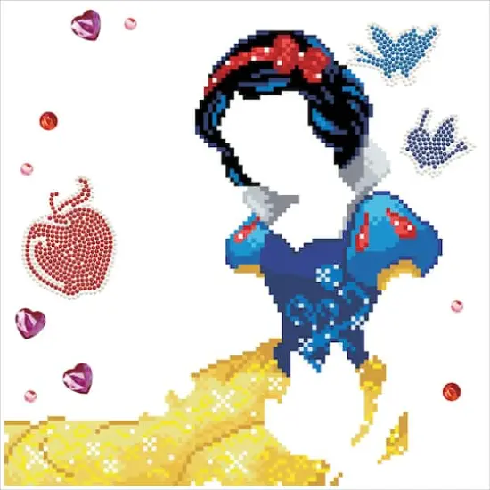 Camelot&reg; Dots Intermediate Snow White Fairest Diamond Painting Kit {3}
