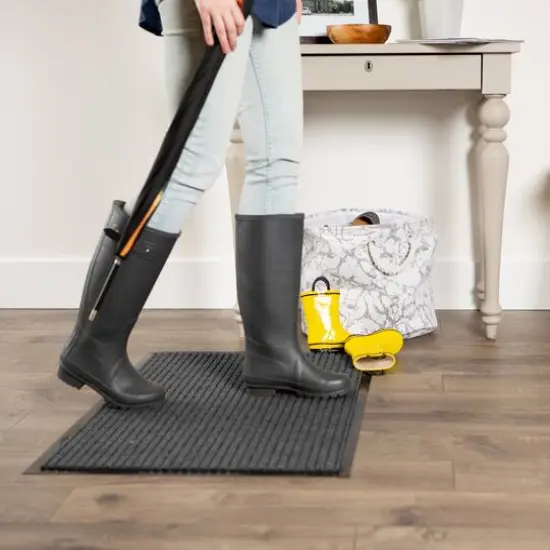 DII&reg; Desert Sand Ribbed Walk-Off Utility Doormat {7}