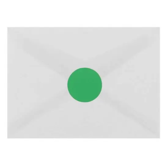 JAM Paper Circle Label Stickers Green {7}