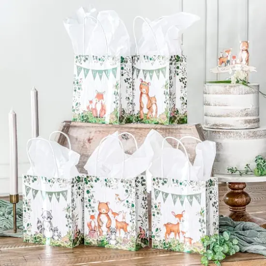Kate Aspen&reg; Woodland Baby Shower Gift Bag Set {1}