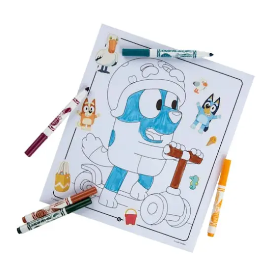 Crayola&reg; Bluey Color & Sticker Activity Set {5}