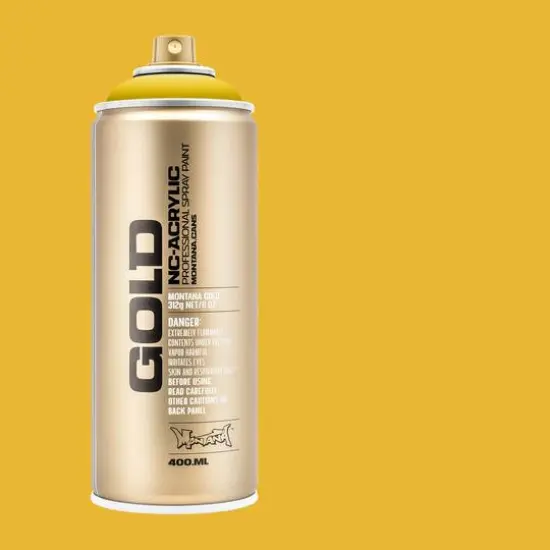 Montana&trade; Gold Acrylic Professional Spray Paint G1040 Asia {6}