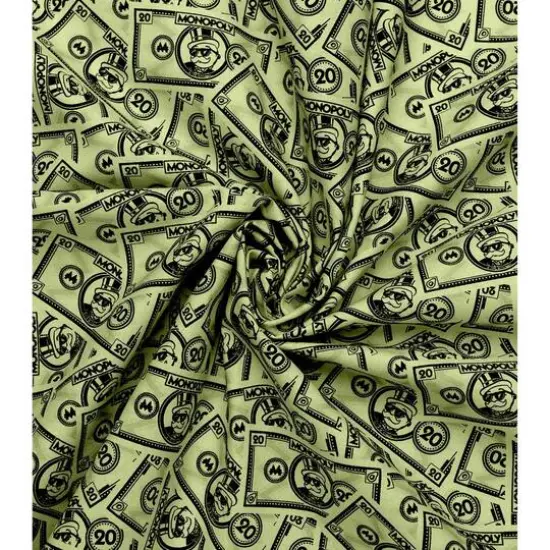 Monopoly 20 Dollars Precut Cotton Fabric {6}