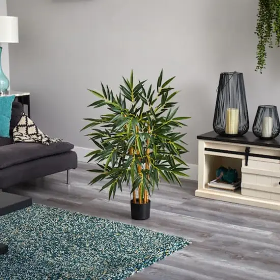 3ft. Potted Biggy Bamboo Silk Tree {5}