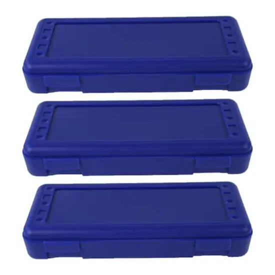 Romanoff&reg; Ruler Boxes, 3ct. Blue {1}