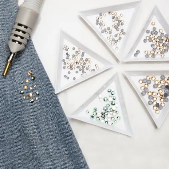 SS20 Round Hotfix Austrian Crystals by Bead Landing&trade;, 40ct. Golden Honey {3}