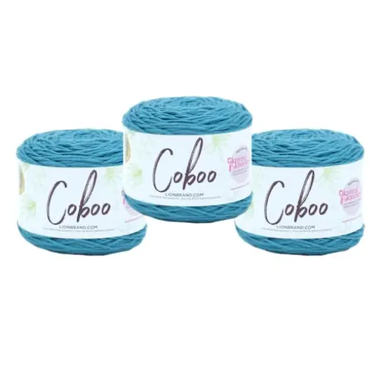 3 Pack Lion Brand&reg; Coboo&reg; Yarn Denim {1}