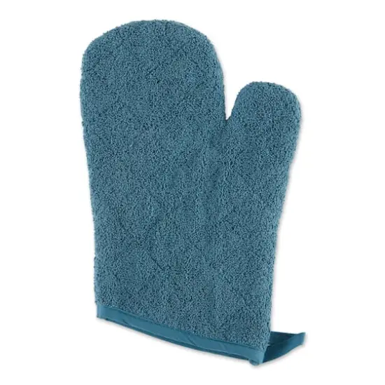 DII&reg; Terry Oven Mitts, 2ct. Storm Blue {4}