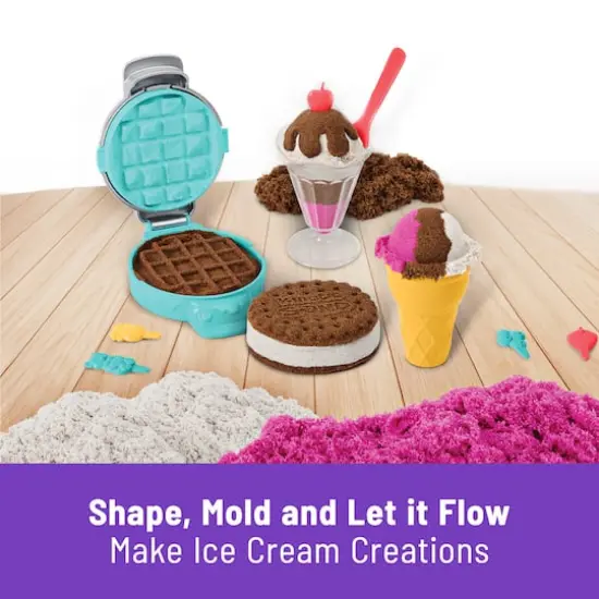 Kinetic Sand&trade; Ice Cream Treats Scented Playset {4}
