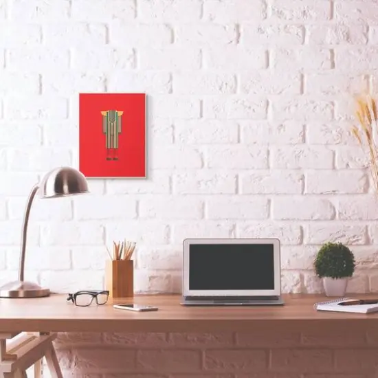 Stupell Industries David Bowie Wooden Wall Plaque {3}