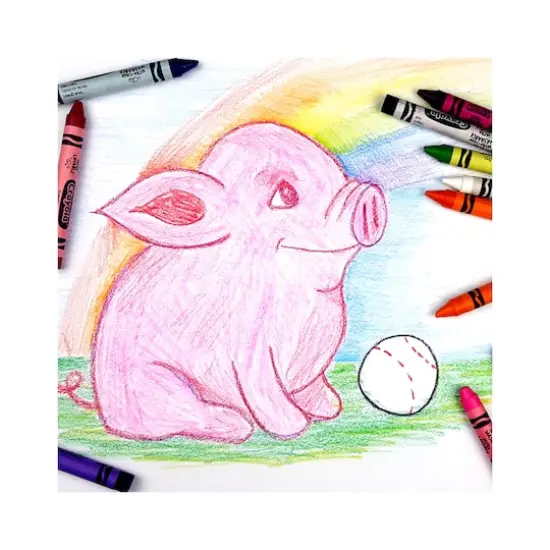 Crayola&reg; Ultra-Clean&trade; Large Washable Crayons, 16ct. {5}