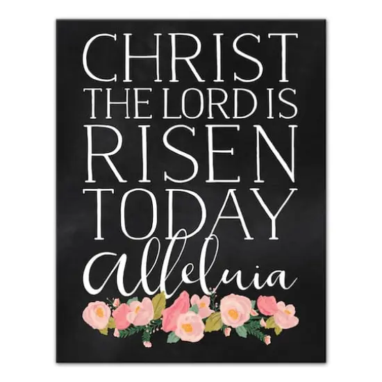 Christ the Lord is Risen Today Canvas Art {1}