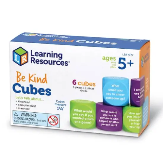 Learning Resources Be Kind Cubes {5}