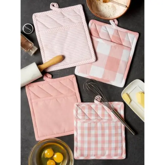 DII&reg; Potholder Set Pink {7}