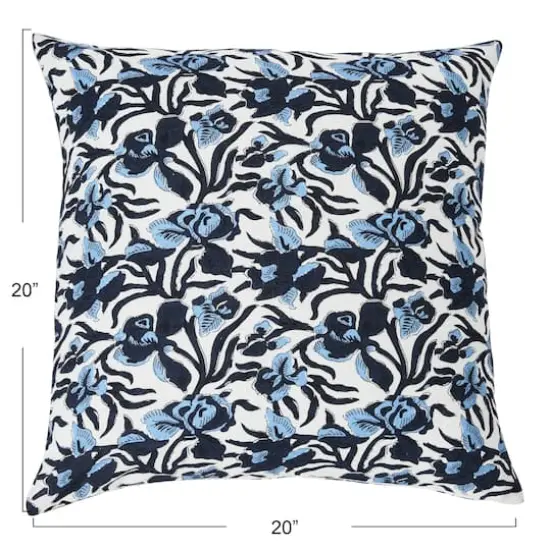 Hello Honey&reg; Noir Iris Square Pillow Cover {5}