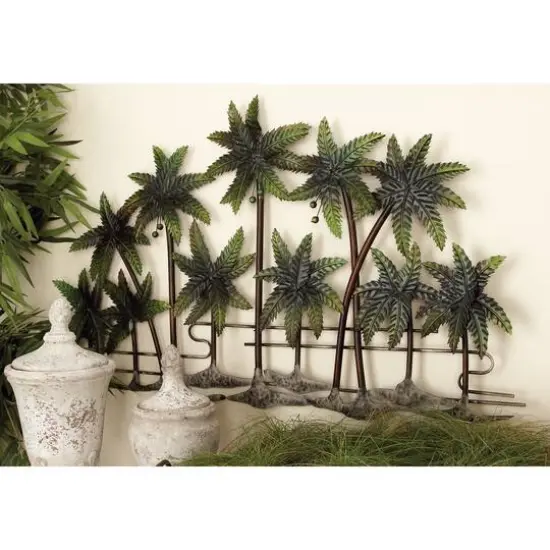 38" Green Palm Trees Wall D&eacute;cor {9}