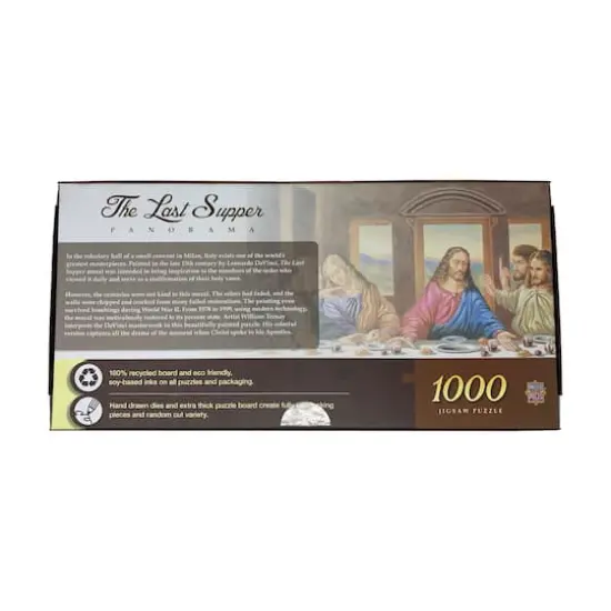 The Last Supper Panorama Puzzle: 1000 Pcs {4}