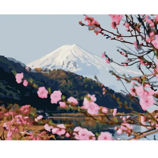 Mount Fuji Paint-by-Number Kit by Artist's Loft&reg; {1}