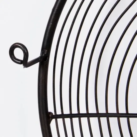 Black Iron & Wood Eclectic Wall D&eacute;cor {7}