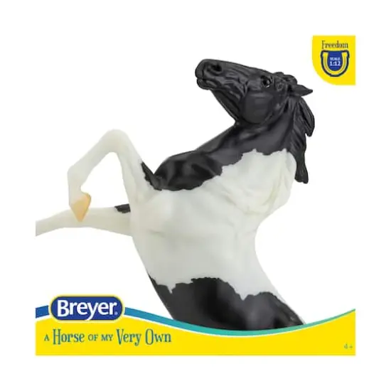 Breyer Horses Freedom Series Horse Black Pinto Mustang {3}
