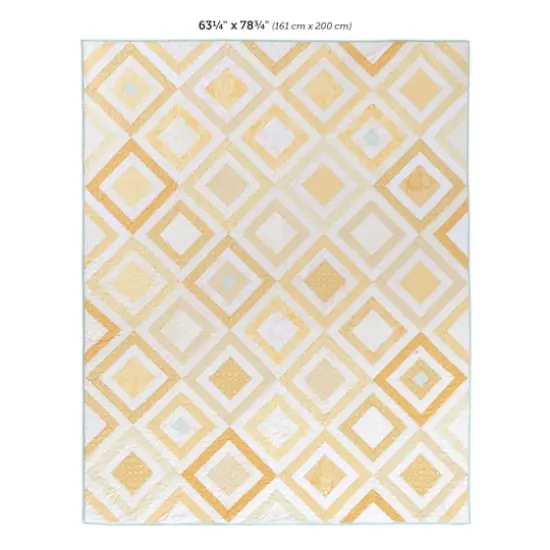 Leisure Arts&reg; Diamonds Quilt Pattern {1}