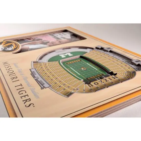 College Football 3D StadiumViews Picture Frame Missouri Tigers {5}