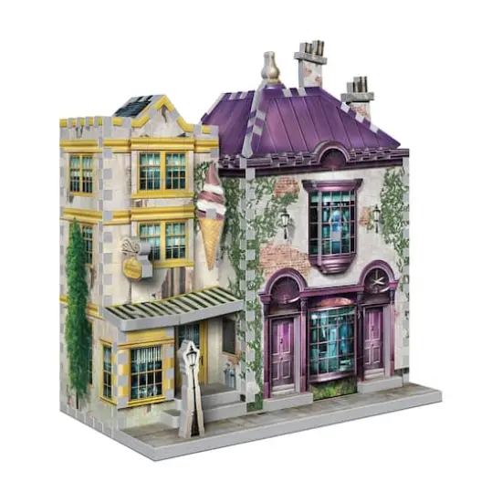 Harry Potter Diagon Alley Collection Madam Malkin's&trade; & Florean Fortescue's Ice Cream&trade; 290 Piece 3D Puzzle {3}
