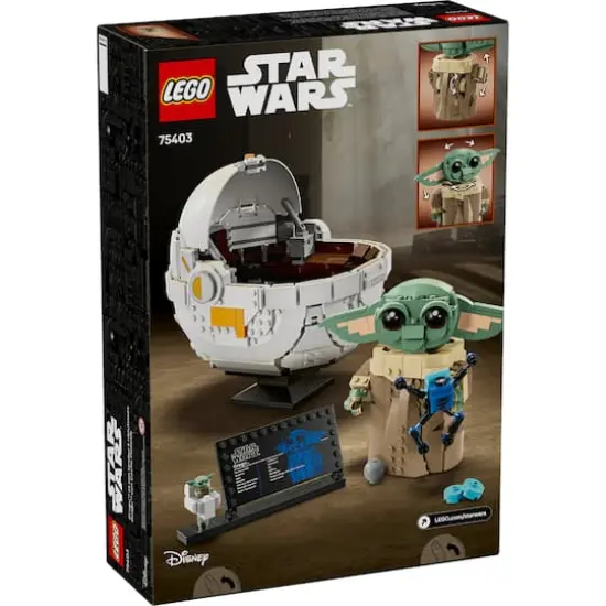 LEGO&reg; Star Wars: The Mandalorian&trade; Grogu&trade; with Hover Pram, Buildable Figure 75403 {4}