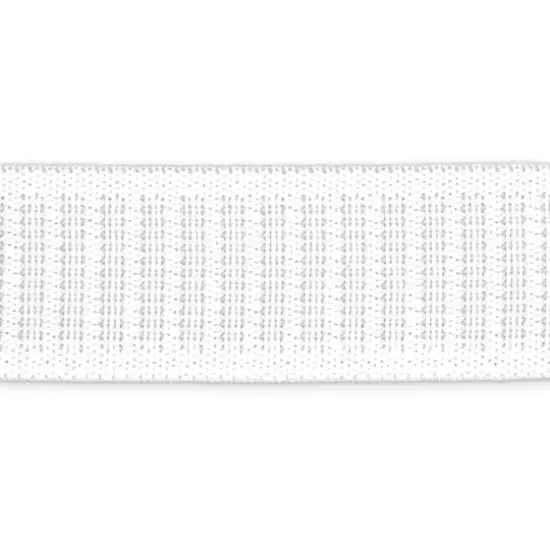 Dritz&reg; 1" White Non-Roll Elastic {4}