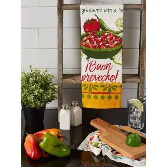 DII&reg; Verano de Fiesta Recipe Dishtowel Set {9}