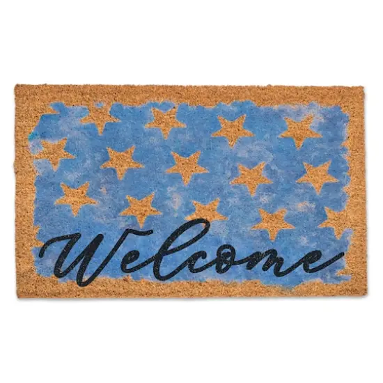 Welcome Stars Doormat {1}