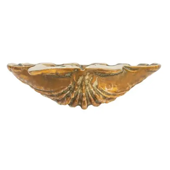 Hello Honey® 6" Sea Shell Dish with Reactive Crackle Glaze, 4ct. {8}
