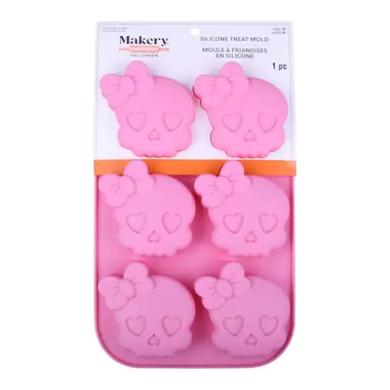 Skull with Bow Silicone Treat Mold by Makery&trade; {5}