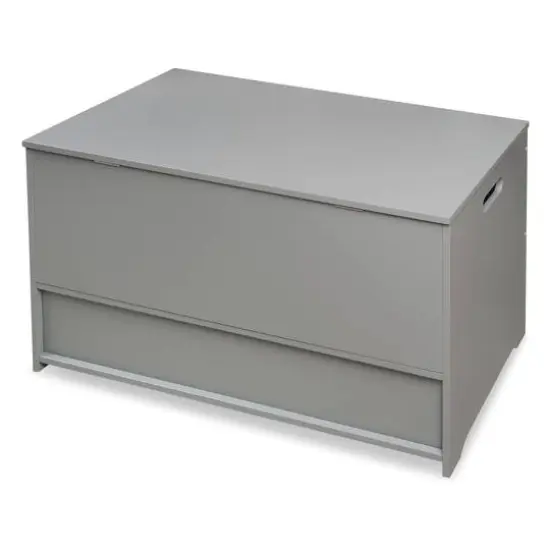 Badger Basket Gray Up & Down Toy & Storage Bench {6}