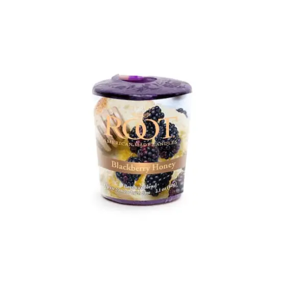 Root Candles Scented 20 Hour Beeswax Blend Votive Candles, 18ct. Blackberry Honey {4}