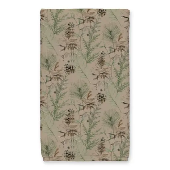 Brown Merry Christmas Cardinal Tea Towel Set {4}