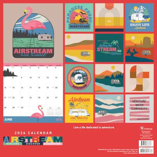 2026 Airstream Wall Calendar {6}