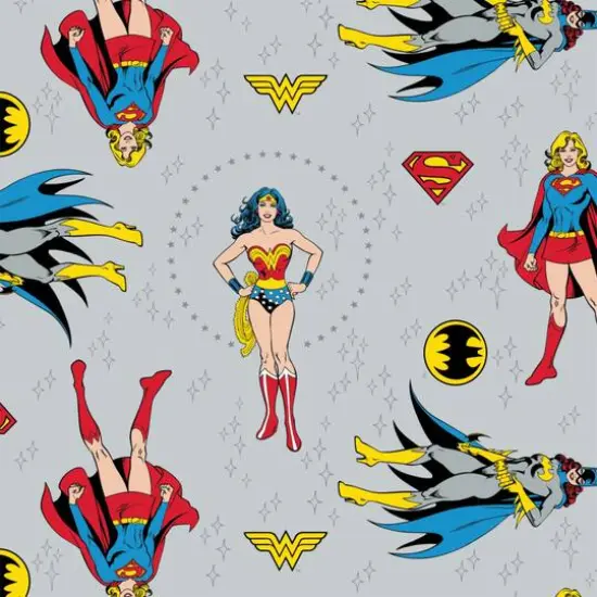Camelot Fabrics DC Comics Wonder Woman&trade; Girl Power Precut Fleece Fabric Bundle {3}