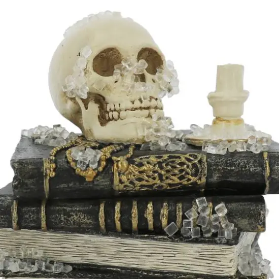 4.5" Stacked Book Box with Skull by Ashland&reg; {6}