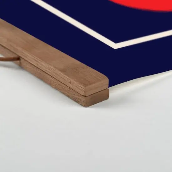 Bon Appetit Teak Hanging Canvas {3}