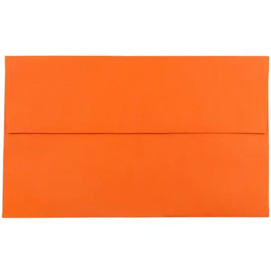 JAM Paper A10 Orange Invitation Envelopes {1}