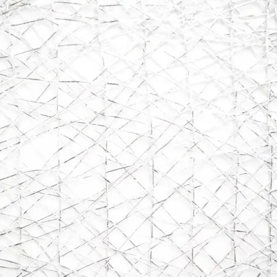 DII&reg; 72" Woven Paper Table Runner Silver {6}