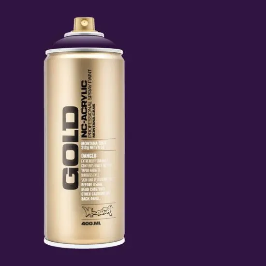 Montana&trade; Gold Acrylic Professional Spray Paint G4260 Black Purple {4}