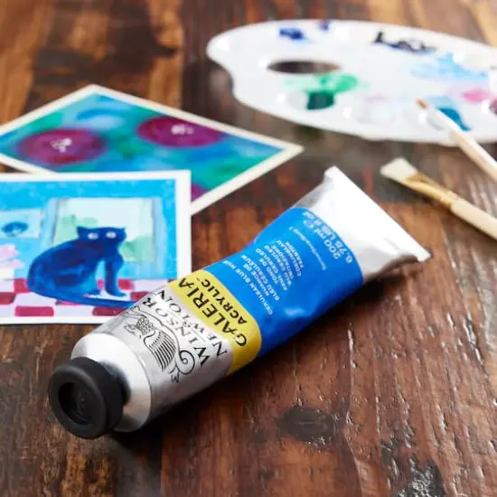 Winsor & Newton&trade; Galeria Acrylic&trade;, 200mL Cerulean Blue Hue {7}