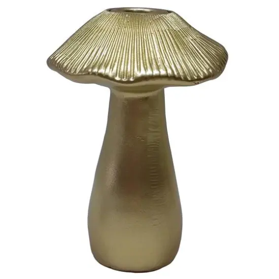 Gold Mushroom Taper Candle Holder by Ashland&reg; {3}