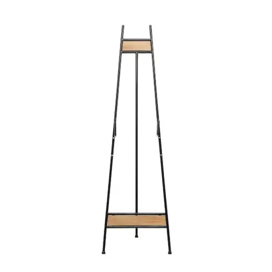 52" Black Iron Industrial Easel {1}