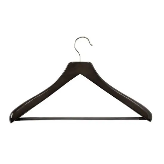Honey Can Do Ebony Curved Suit Hangers, 2ct. {1}