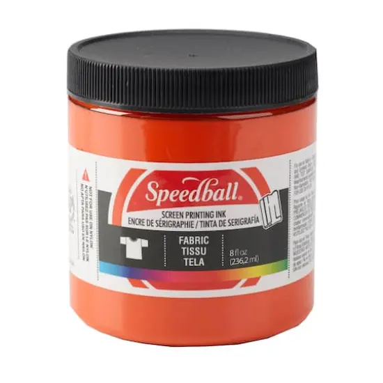 Speedball&reg; Fabric Screen Printing Ink Orange {1}