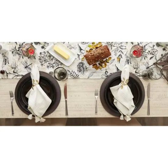 DII&reg; Gold Vine Napkin Rings, 6ct. {10}