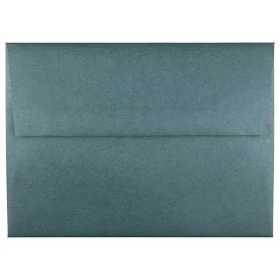 JAM Paper 4.75" x 6.5" Metallic Invitation Envelopes, 50ct. Malachite Deep Green Stardream {1}